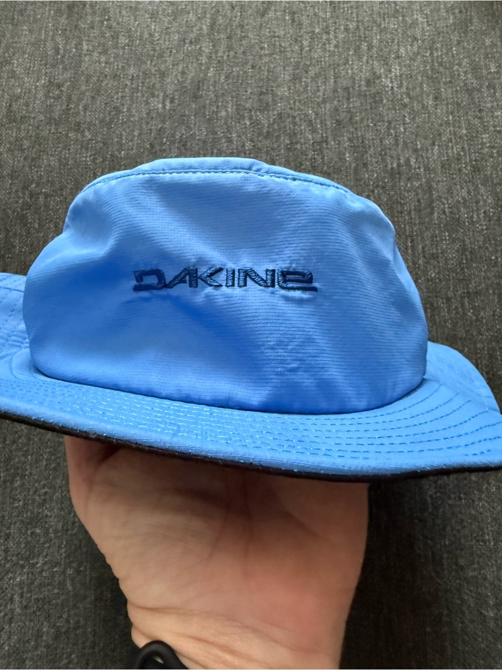 Dakine Blue Five-Panel Camp Hat size Small/medium detachable flap